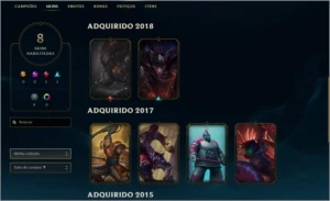 LVL 41/ 29 CHAMPS / 8 SKINS / [PRATA 3 S7][ UNRANKED S8] - League of Legends LOL