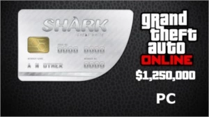 GTA Online: Great White Shark Cash Card - 1.250.000$ PC - Outros