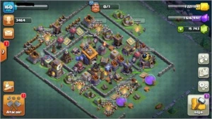 Conta Clash of Clans Cv 12 + 15,743 gemas
