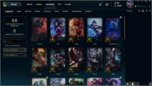 Conta platina 2 - League of Legends LOL