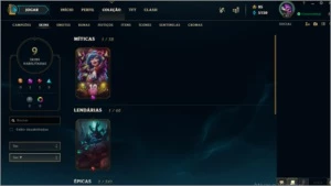 Conta platina 2 - League of Legends LOL