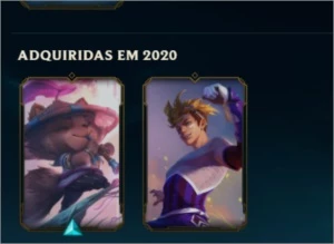 Conta g2 com nick muito raro e skin irelia ninja - League of Legends LOL