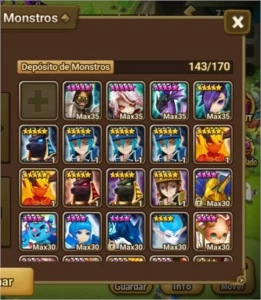 Conta summoners war