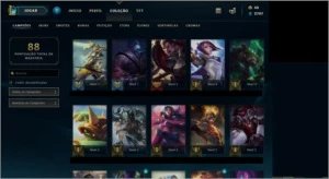 Conta League of Legends LOL
