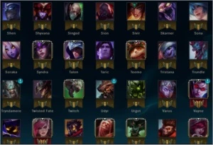 Conta lol OURO1 113 campeões 74 skins 10 paginas de runa - League of Legends