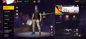 Conta rara de free fire com xm8 2+ velocidade