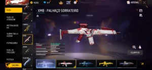 Conta rara de free fire com xm8 2+ velocidade