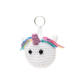 Chaveiro de unicórnio — Cor Sortida - Artesanato e Personalizados