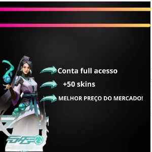Conta valorant full acesso ( INFO + VIDEO NA DESCRIÇAO)