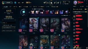 Conta de League of Legends à venda – Nível 698 - 274 Skins LOL