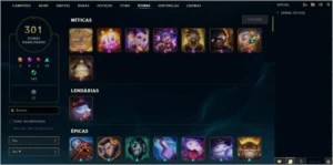 Conta de Lol Plat 4 - League of Legends