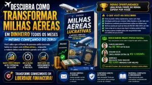 Transforme Milhas Aéreas em Dinheiro de Forma Simples
