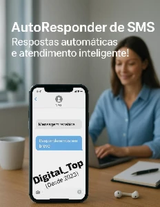 🖥️📲📩AutoResponder SMS: Responda Automático e Programado✅