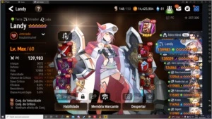 Conta Epic Seven End Game c/ 11Mls - Outros