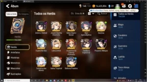 Conta Epic Seven End Game c/ 11Mls - Outros