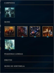 Conta LoL Diamante 1/51 skins - League of Legends