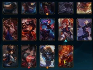 Conta LoL Diamante 1/51 skins - League of Legends