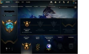Conta lol gold 4 (MMR PLAT 4) - League of Legends