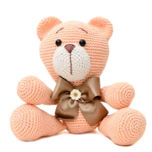 Ursa Júlia em Crochê Amigurumi - Artesanato e Personalizados