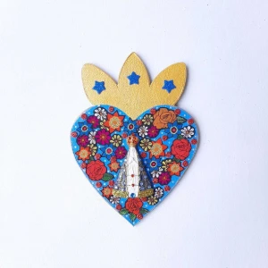 Enfeite de Parede Padroeira P - Artesanato e Personalizados