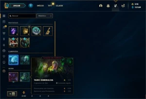 Conta ouro 4 com 53 Champs e 47 Skins - League of Legends LOL