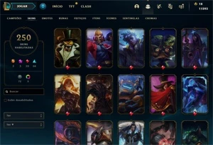 Conta main suporte a venda. - League of Legends LOL