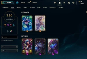 Conta main suporte a venda. - League of Legends LOL