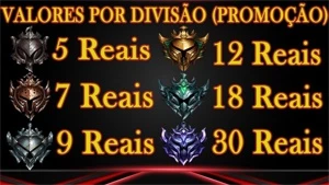 ELO JOB LEAGUE OF LEGENDS LOL