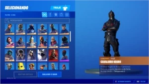 Fortnite Season 1 - Ikonik - Tubarao Mako - Cavaleiro Negro