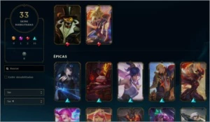 Conta Gold IV LVL 105 - League of Legends LOL