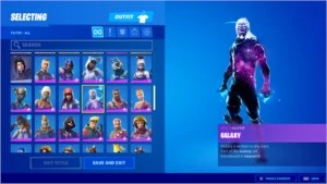 Conta Fortnite Season 2, Galaxy, Ikonik