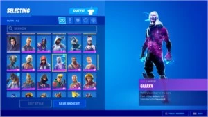 Conta Fortnite Season 2, Galaxy, Ikonik