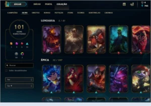 Conta LoL - League of Legends