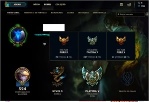 Conta LoL - League of Legends