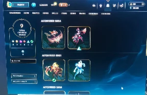 Conta Lol lv 306 / 206 skins - League of Legends