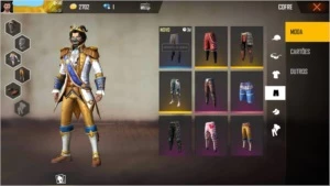 CONTA DE FREE FIRE  ALOK NÍVEL MÁXIMO +CUBO Mágico
