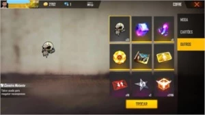 CONTA DE FREE FIRE  ALOK NÍVEL MÁXIMO +CUBO Mágico