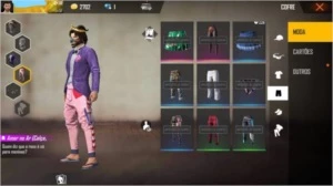 CONTA DE FREE FIRE  ALOK NÍVEL MÁXIMO +CUBO Mágico