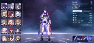 Seele + Cone - Jingliu - Loba -  Kafka - ND 65 - Genshin Impact