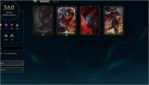 CONTA DIAMANTE 3 COM MMR DE MESTRE ! SEASON ANTERIOR MESTRE  - League of Legends LOL