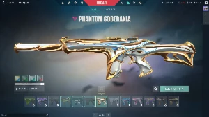 Conta Valorant Fa Phantom Rgx E Soberania -3950 Vp Negativo