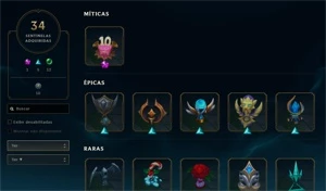 CONTA LOL VALIOSA - League of Legends