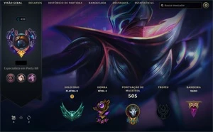 CONTA LOL VALIOSA - League of Legends