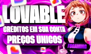 100 Creditos Lovable Na Sua Conta - Melhor Preço Da Dfg !