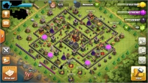 CLASH OF CLANS VILA CV10 BARATA