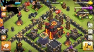 CLASH OF CLANS VILA CV10 BARATA