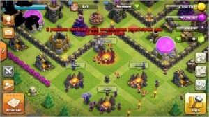 CLASH OF CLANS VILA CV10 BARATA