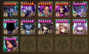 Vendo conta top com muitos LD e muitos mobs 5* - Summoners War
