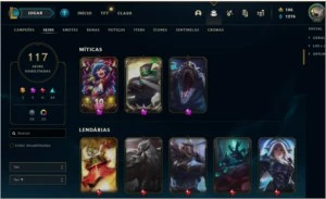 Vendo Conta League of Legends Main Top Line LOL
