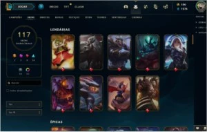 Vendo Conta League of Legends Main Top Line LOL